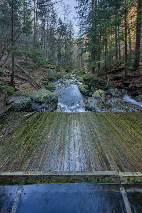 Gemeinde Bodenmais Landkreis Regen Rieslochfälle (Dirschl Johann) Deutschland REG
